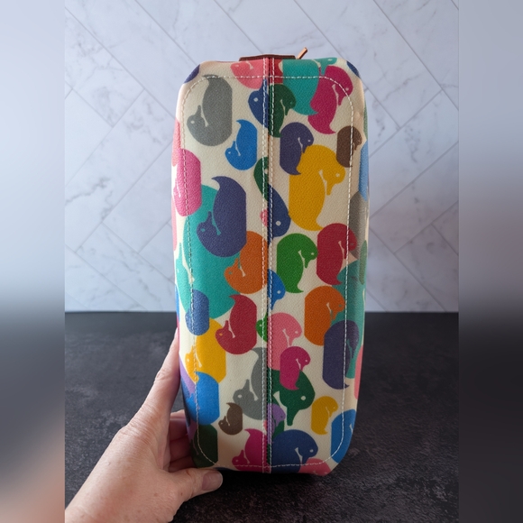 Dooney & Bourke Multicolor Pattern Tote - Picture 5 of 9